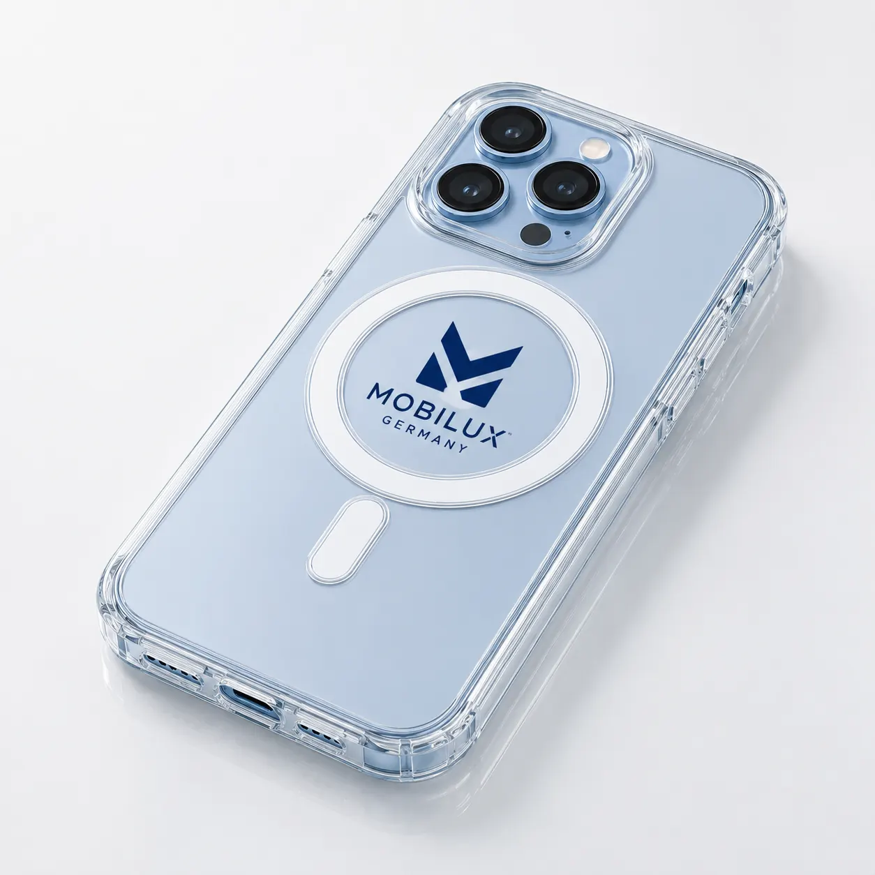 Premium TPU/Acryl Handyhülle Detailaufnahme